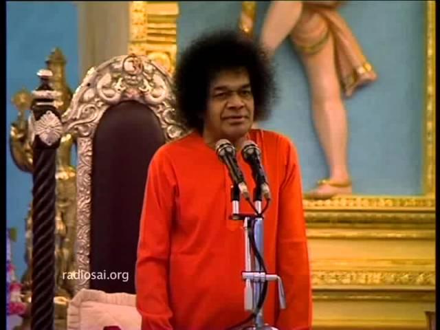 Excerpts from Divine Discourse on 12 OCT 2002