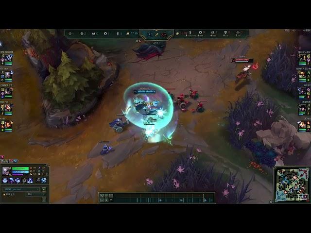 【小小six】 lol 黛安娜 暴力出裝 秒殺挑釁小船長