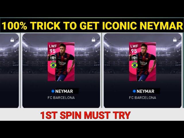 Trick To Get Iconic Neymar From Barcelona Pack PES 2021 | 1st Try