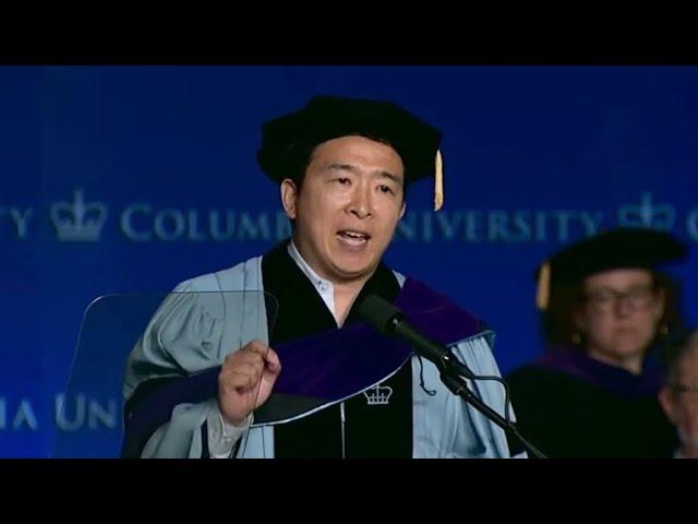 Andrew Yang Addresses Columbia Law School Class of 2022