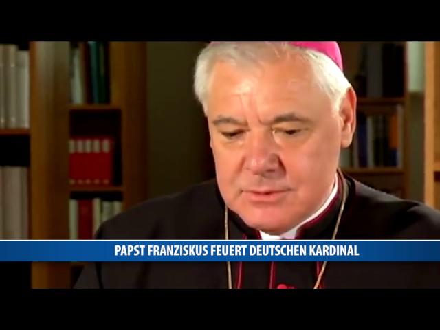 Papst Franziskus feuert deutschen Kardinal