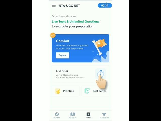 Steps to Join Daily Quiz | NTA UGC NET | Unacademy #Shorts