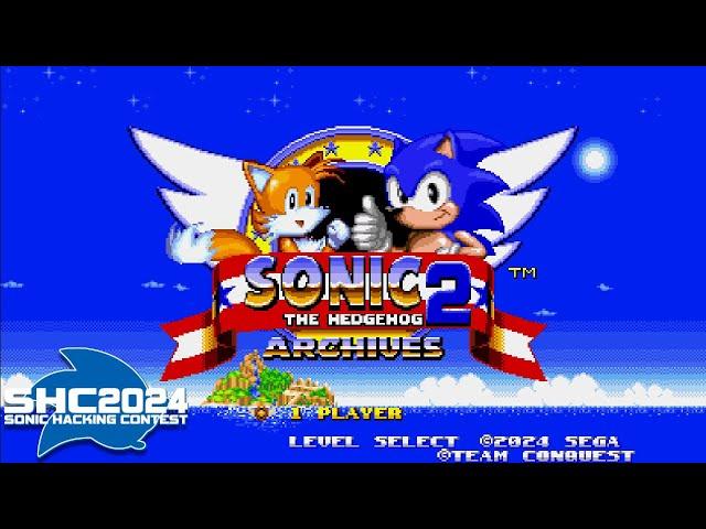 Sonic The Hedgehog 2: Archives (SHC '24 Demo)  Full Playthrough + Extras (1080p/60fps)