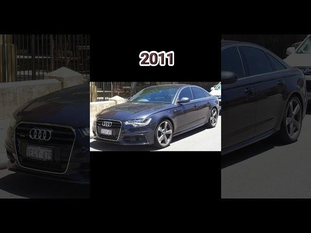 Evolution of Audi A6