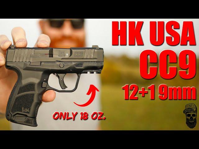 New HK CC9 Micro 9mm First Shots: The Smallest HK Pistol Ever Made