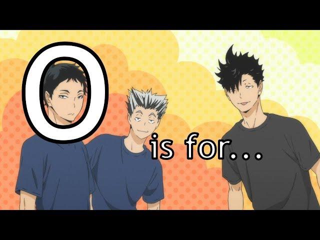 Learn the Alphabet with Haikyuu Memes