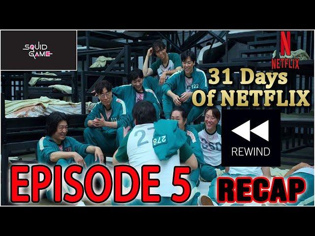 SQUID GAME EPISODE 5 RECAP!! A Fair World - Netflix REWIND