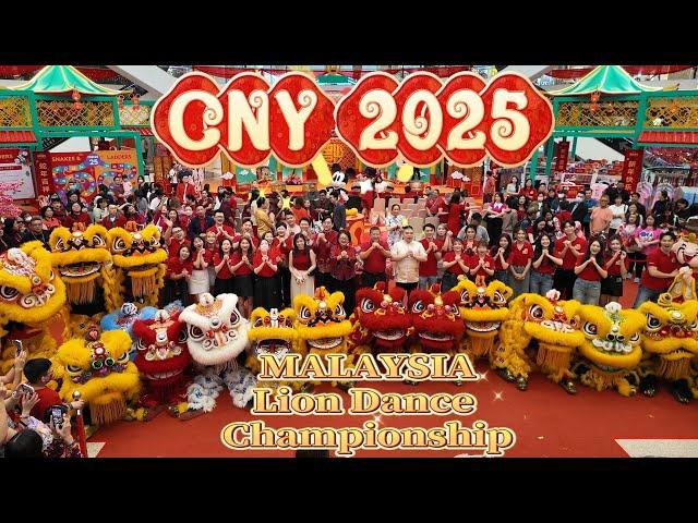 CNY 2025 Launch & Malaysia Lion Dance Championship! @ Pavilion Bukit Jalil #ChineseNewYear