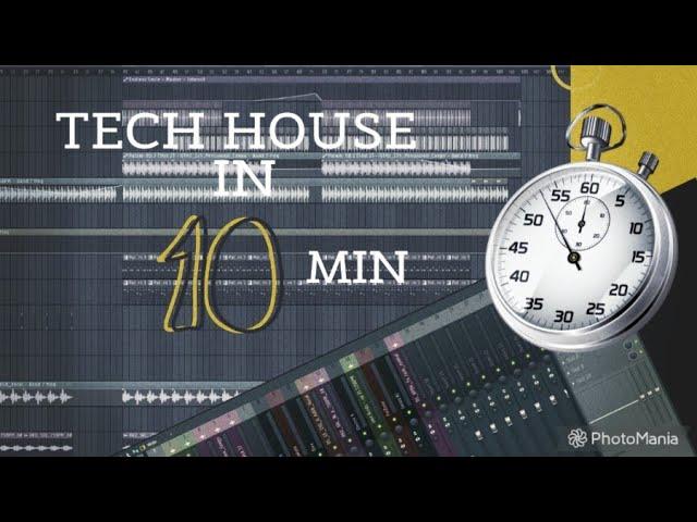 Make Tech House Drop In 10 Minutes | Only Using One Sample Pack | 2022⏱️