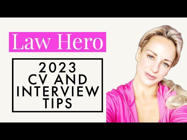 2023 CV AND INTERVIEW TIPS