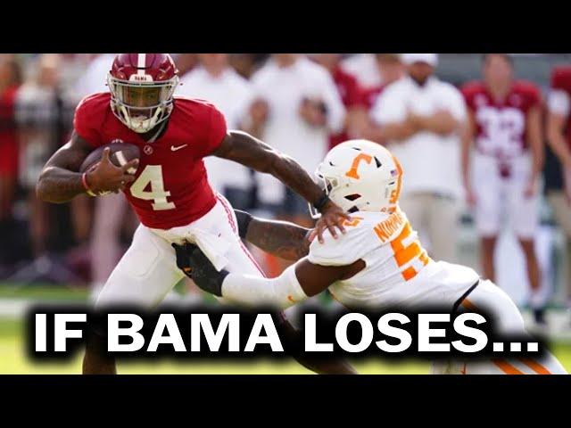 If Alabama Loses to Tennessee...