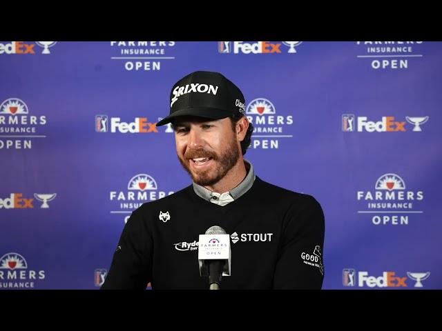 Sam Ryder Saturday Flash Interview 2023 Farmers Insurance Open  · Round 4