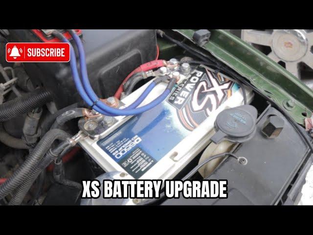 BIG 3 UPGRADE XS BATTERY ON MY TRUCK / TITTY PANELS | DAGMLOWLIFE