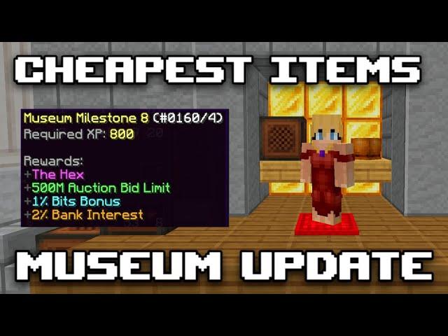 Complete Museum Rewards Guide - Cheapest Items to Unlock Rewards - Hypixel Skyblock