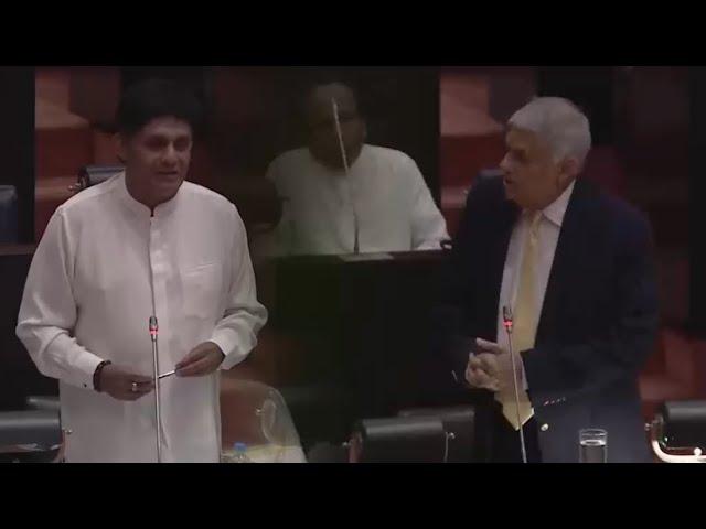 Opposition Leader Sajith Urges Elections, Criticizes President Wickremesinghe's Parliamentary Con...