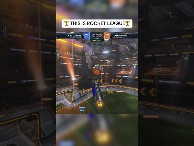 "THIS IS ROCKET LEAGUE!" a GOAT gaming clip?  #shorts
