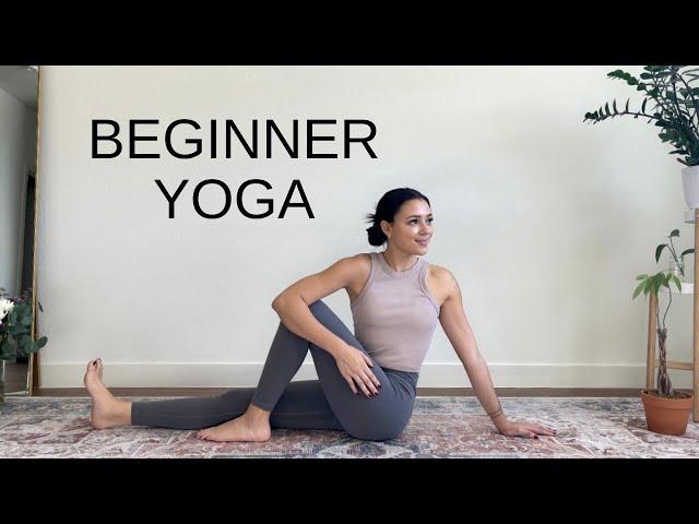 Gentle Beginner Yoga Flow | 30 Minute Full Body Stretch