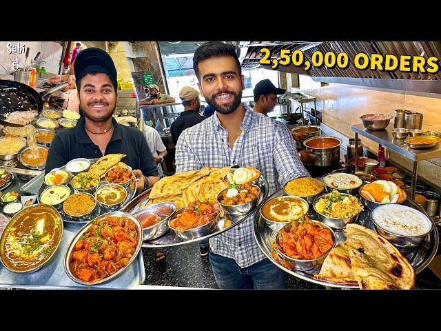 Punjab's Most Award Winning Dhaba | GIANT Deluxe Thali | Street Food India