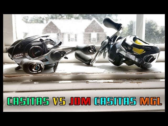 SHIMANO CASITAS AND JDM CASITAS MGL REVIEW