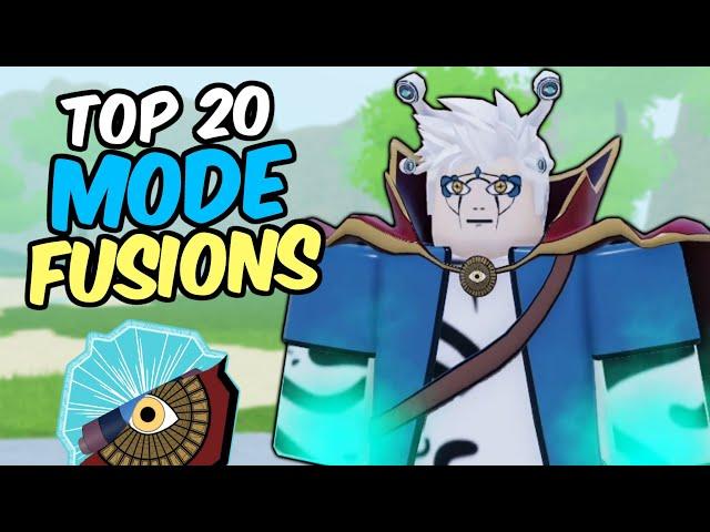 Top 20 MODE FUSIONS in Shindo Life | Shindo Life Bloodline Tier List
