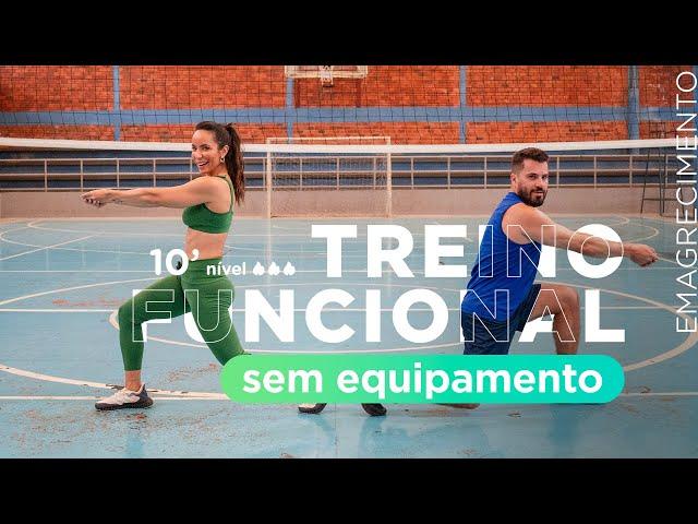 Treino funcional pra queimar calorias e entrar em forma em casa - Carol Borba