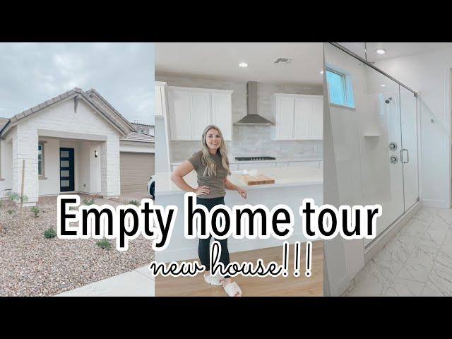  NEW!! EMPTY HOME TOUR || NEW HOUSE TOUR! || NEW BUILD