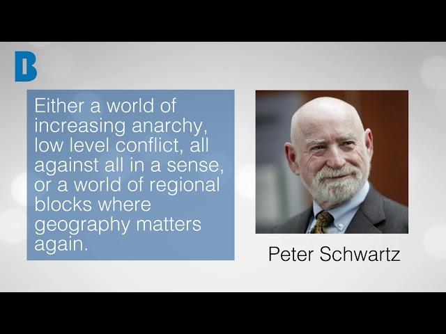 American Futurist Peter Schwartz Tries To Imagine A New "World Order”.