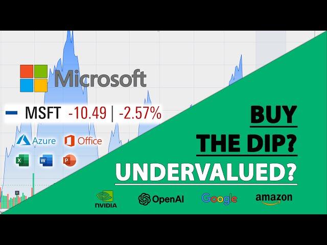 Is Microsoft Stock Undervalued? Time to Buy the Dip?