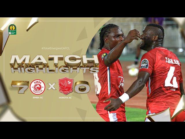 HIGHLIGHTS | Simba SC  Horoya AC | Matchday 5 | 2022/23 #TotalEnergiesCAFCL