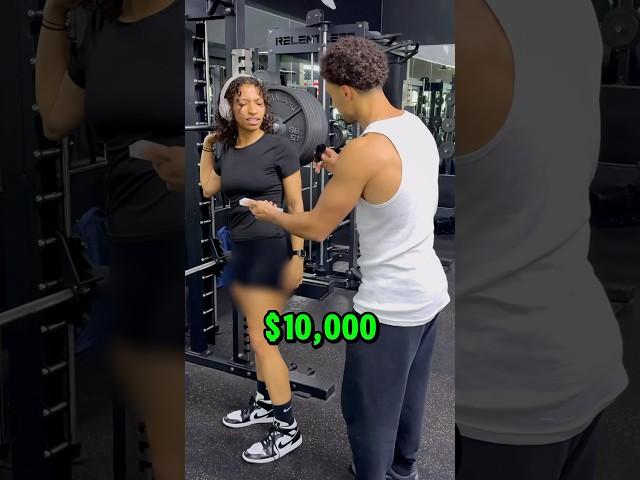 Can a little girl squat more for $10,000⁉️