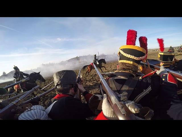 Battle of Austerlitz reenactment. GoPro