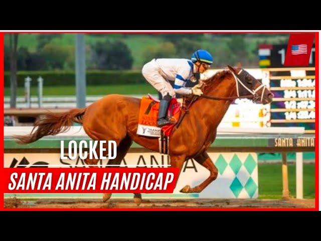 LOCKED wins the G1 Santa Anita Handicap