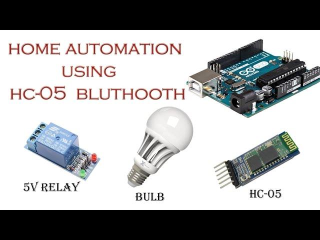 HOME AUTOMATION  Using Hc - 05 Bluetooth ||Arduino||