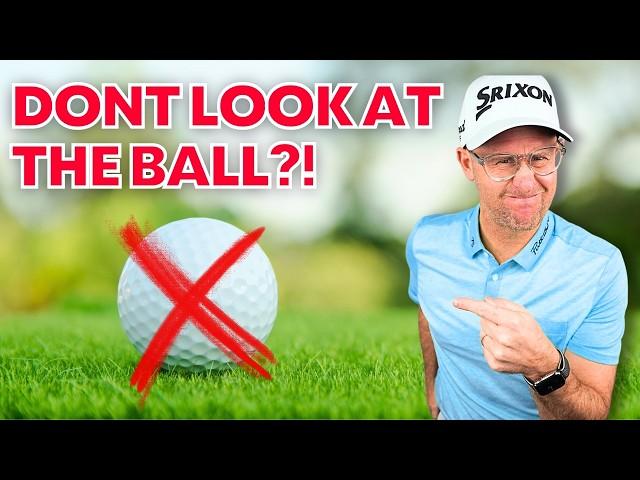 What Part Of The Golf Ball Should You ACTUALLY Look At?