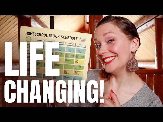 LIFE-CHANGING Homeschool Routine | Time Blocking Schedule For Homeschool