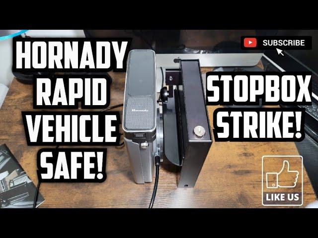 StopBox Strike Vs Hornady Rapid Vehicle Safe