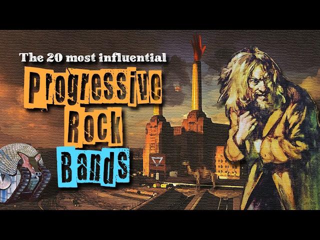 The 20 Most Influential Progressive Rock Bands | #toplist #progressiverock