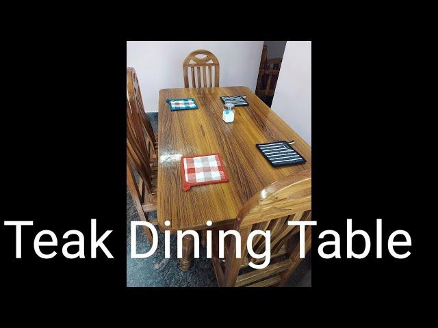 Dining Table Teak Wood