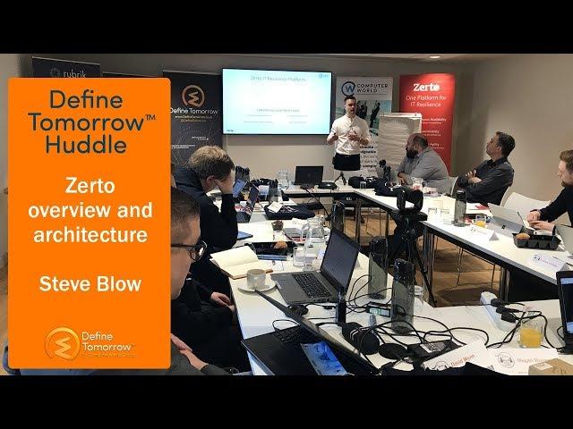 Zerto Overview and Architecture - DTH1