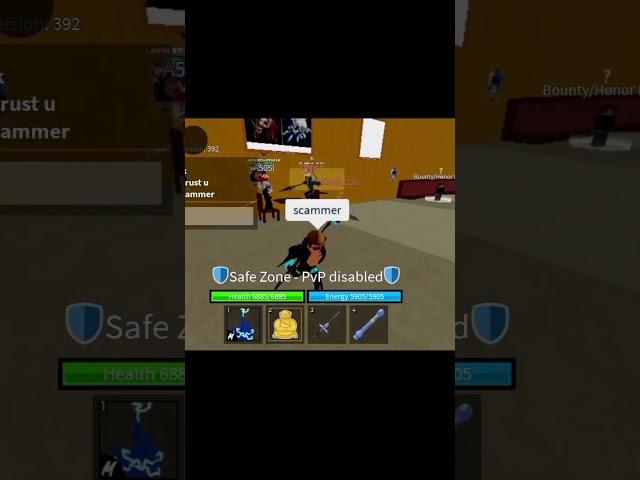 Bro tried to scam me #roblox #bloxfruits