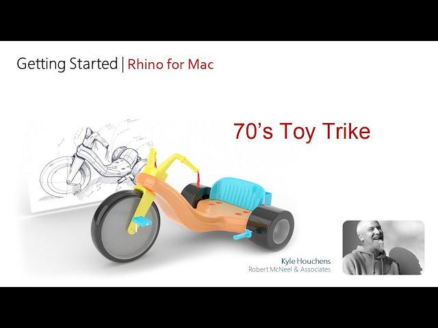 Getting Started with Rhino for Mac 70's toy trike