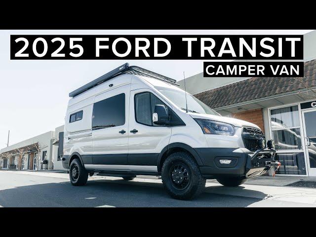 2025 FORD TRANSIT AWD | Camper Van Conversion with Bathroom