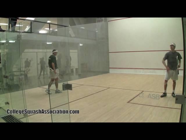 Men's College Squash: Dartmouth and Harvard (2009 Ivy League Scrimmages)