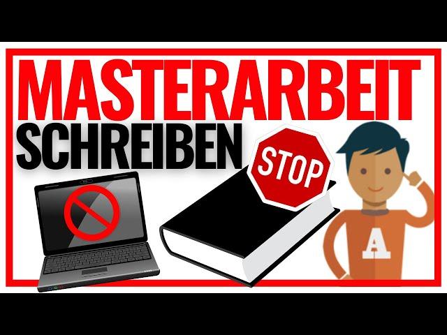 Masterarbeit schreiben: Die 7 häufigsten Fehler (unbedingt vermeiden) 