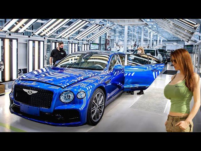 BENTLEY Factory 2024: Production & Manufacturing – Building Luxury Hand-Built [Assembly process]