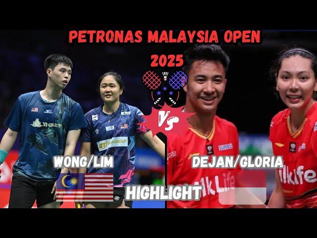 Dejan/Gloria (INA) VS Wong/Lim (MAS) || PETRONAS MALAYSIA OPEN 2025 || R32