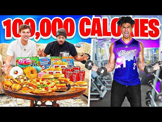 2HYPE Eats & Burns 100,000 Calories in 24 Hours Challenge