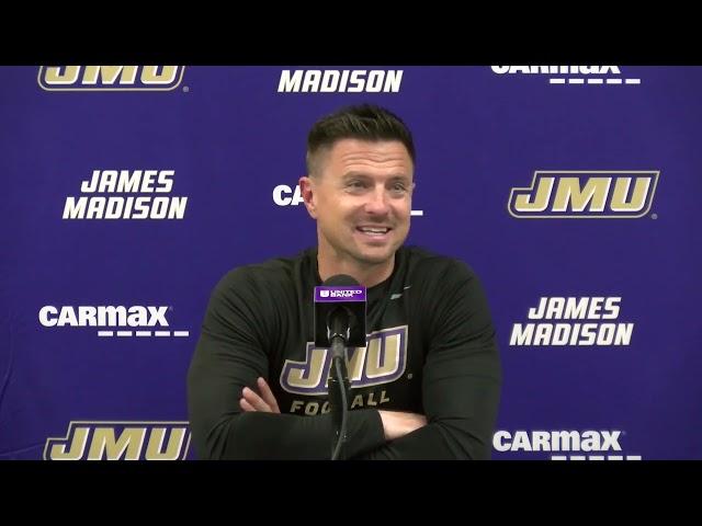 JMU Football | Bob Chesney Postgame Press Conference vs. Georgia State - Nov. 9, 2024