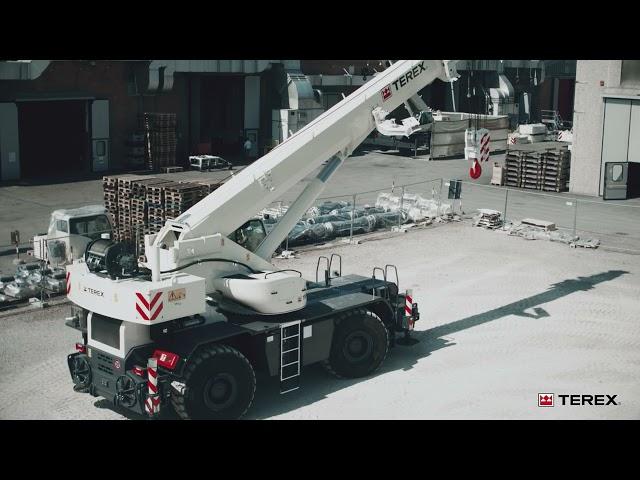 Terex RT90 & RT100US rough terrain cranes