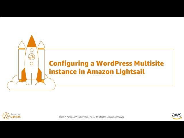 Configuring WordPress Multisite in Amazon Lightsail